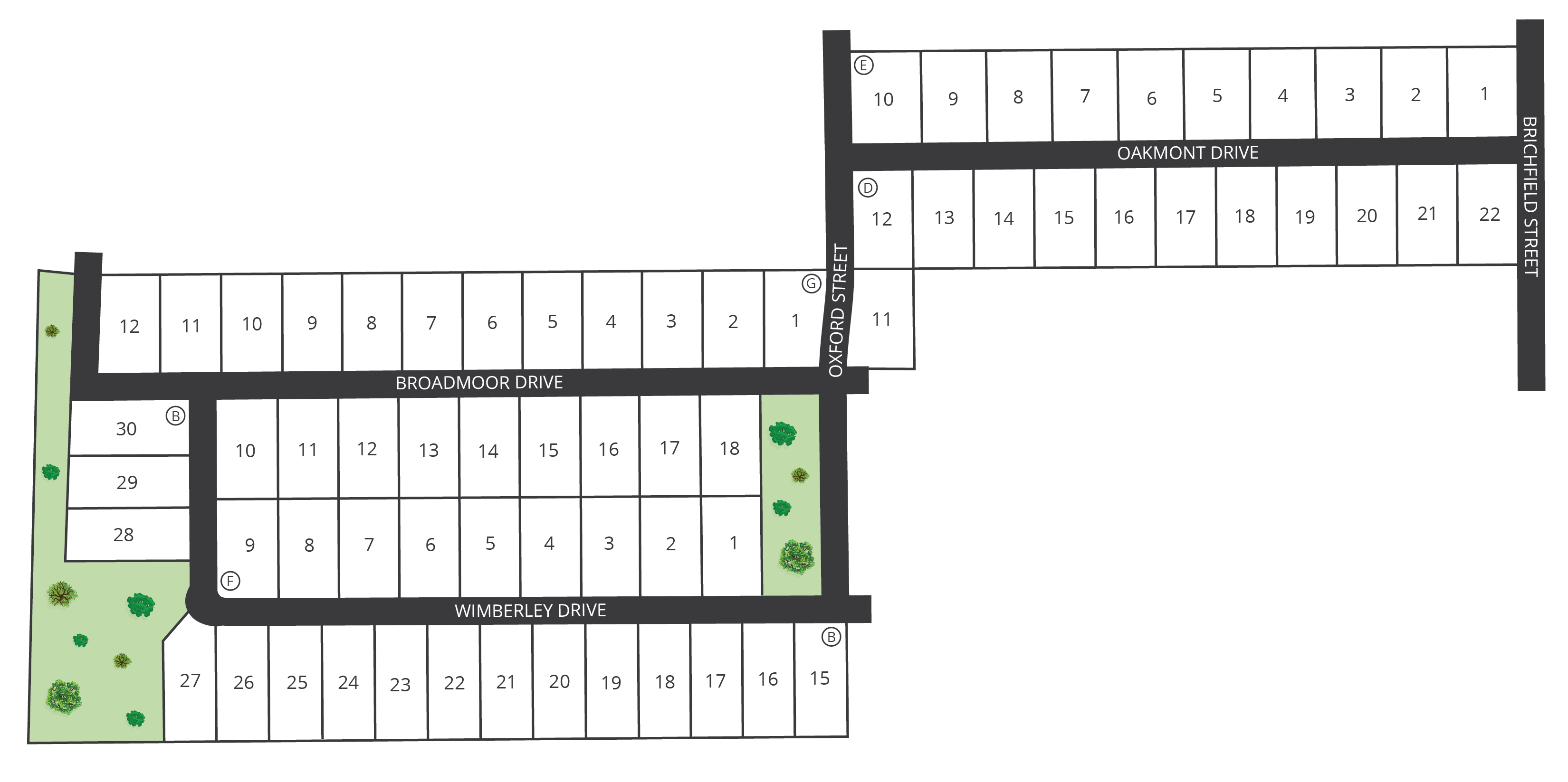 NorthGlen site plan