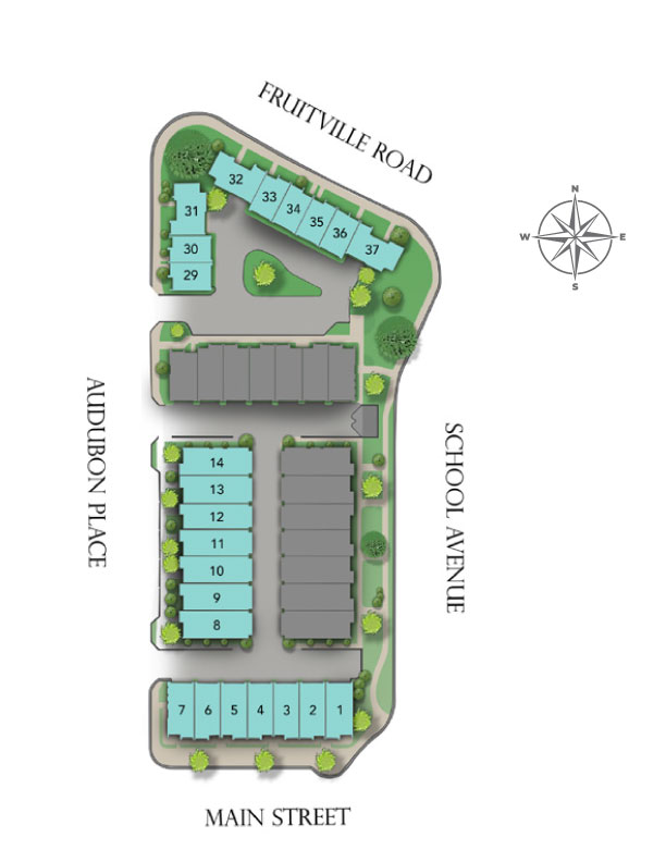 Premier on Main site plan
