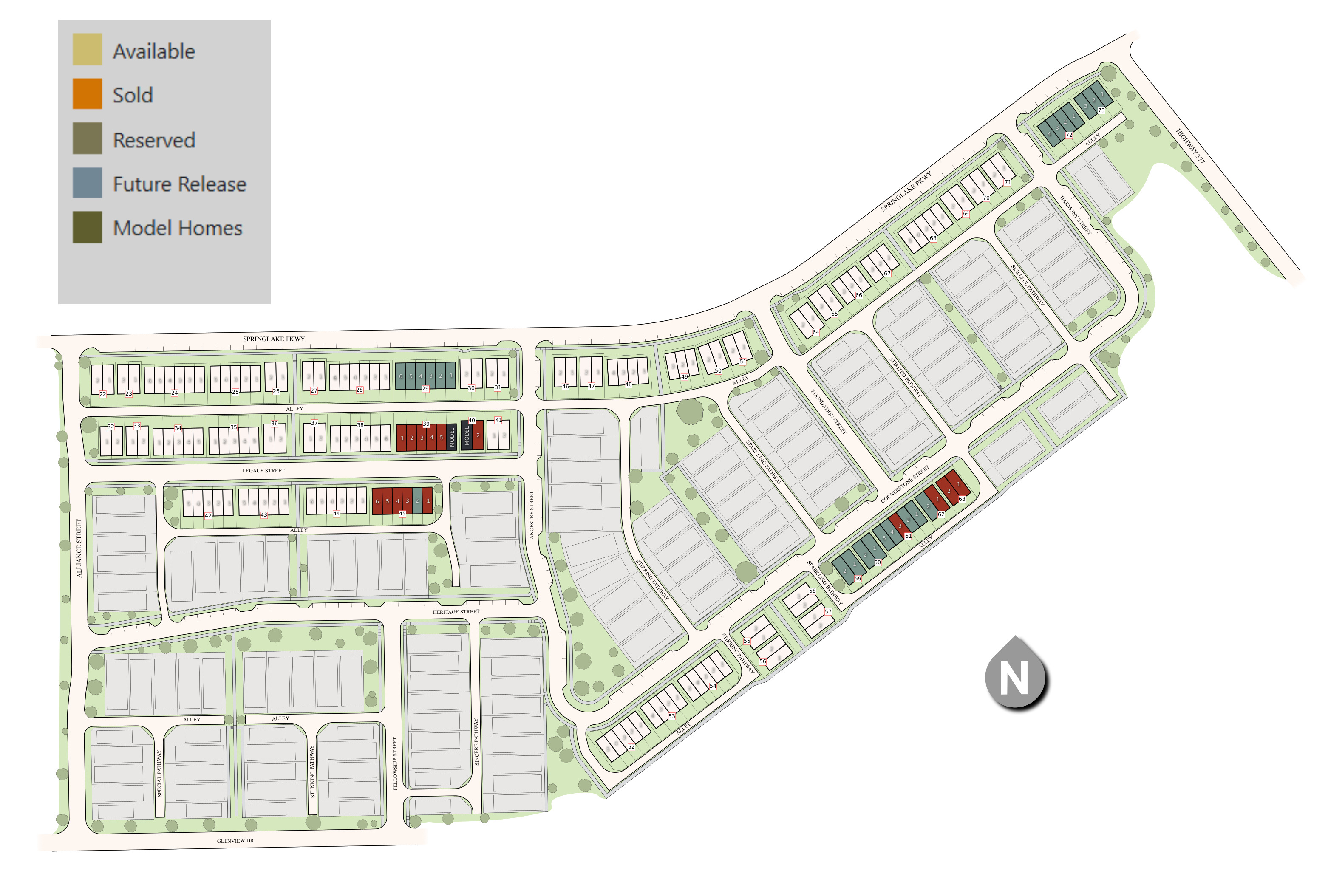 Heritage Village site plan