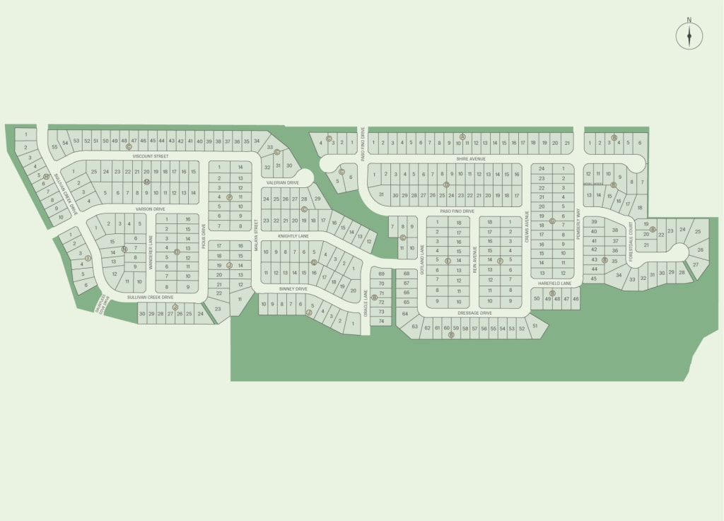 Elizabeth Creek site plan