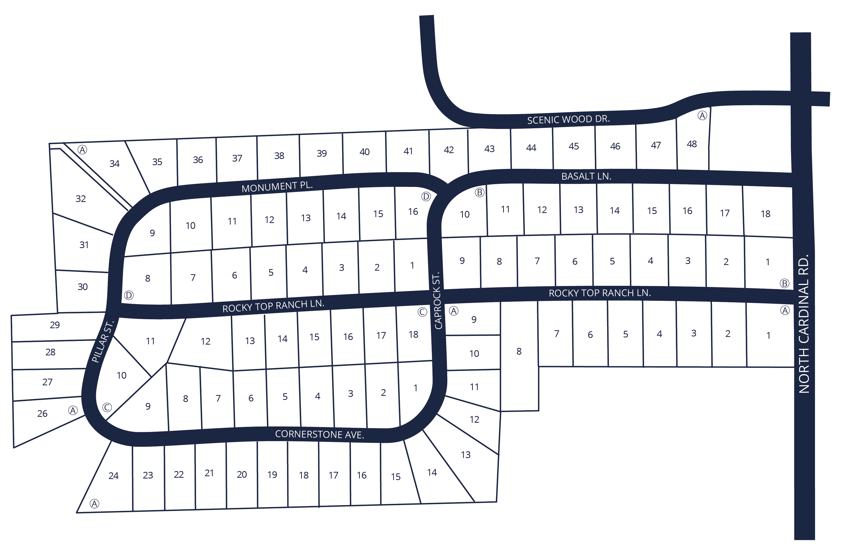 Rocky Top Ranch site plan