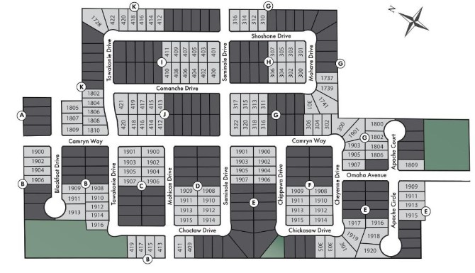 Baker Farms site plan