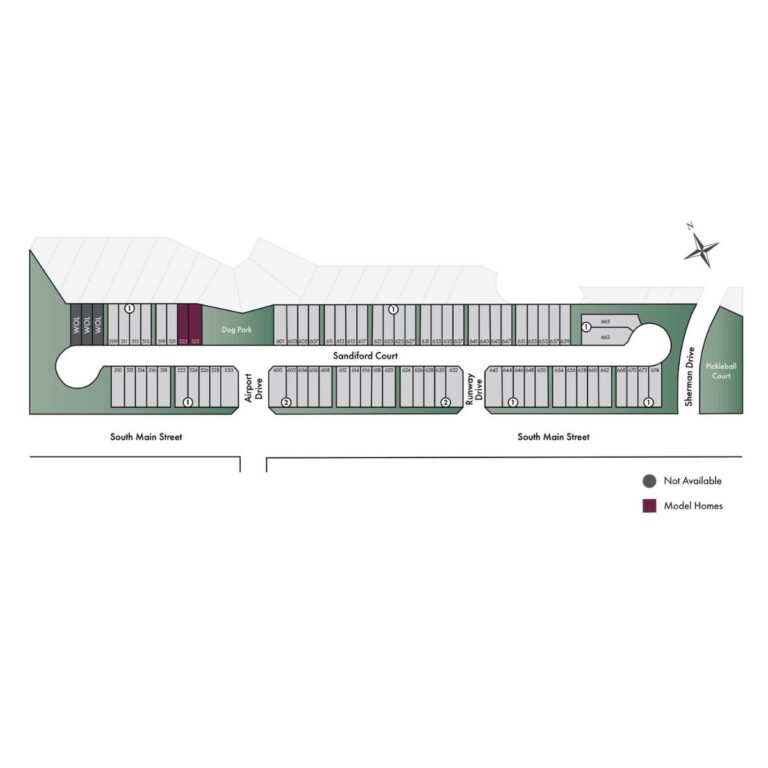 Main Street Village site plan