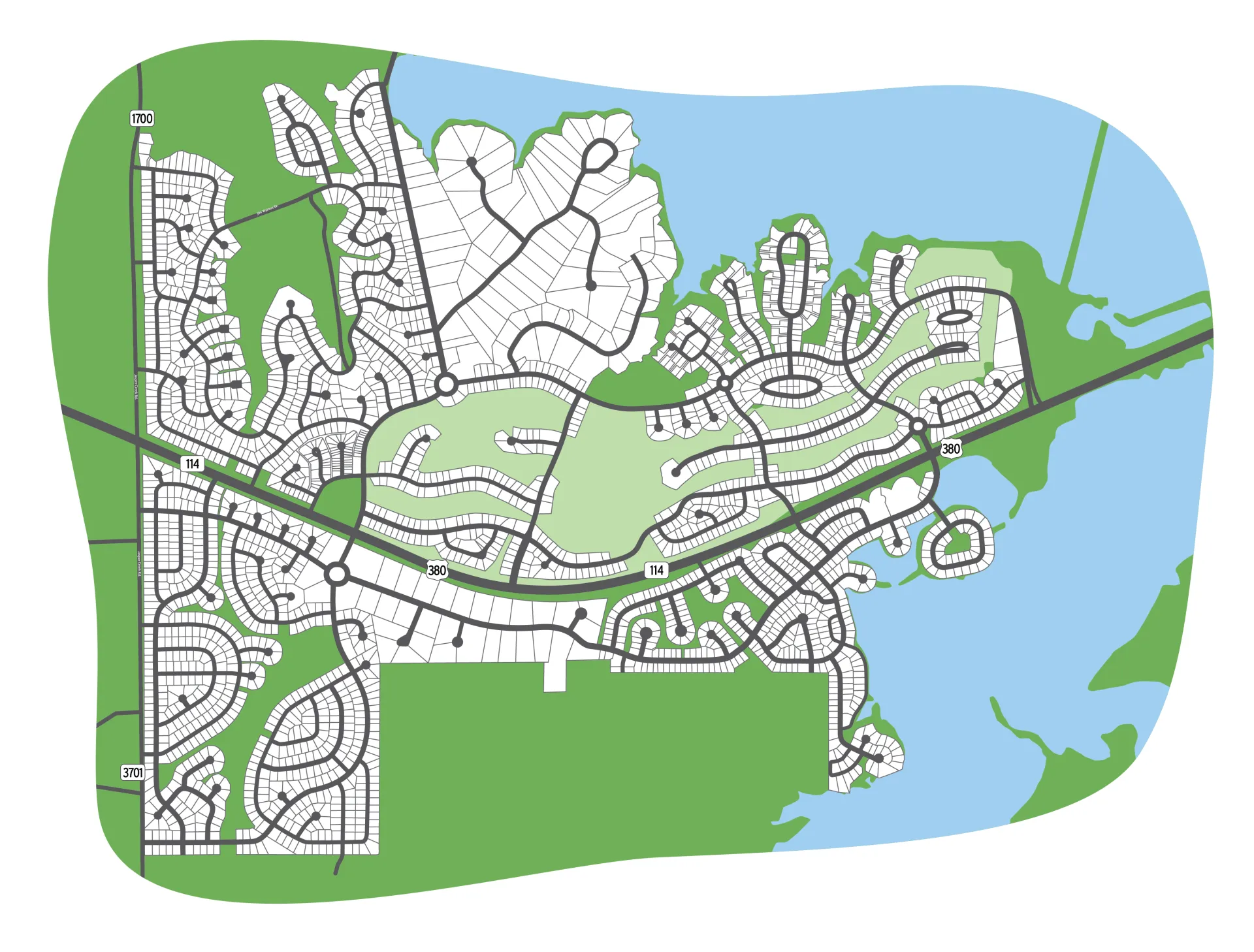 Runaway Bay site plan