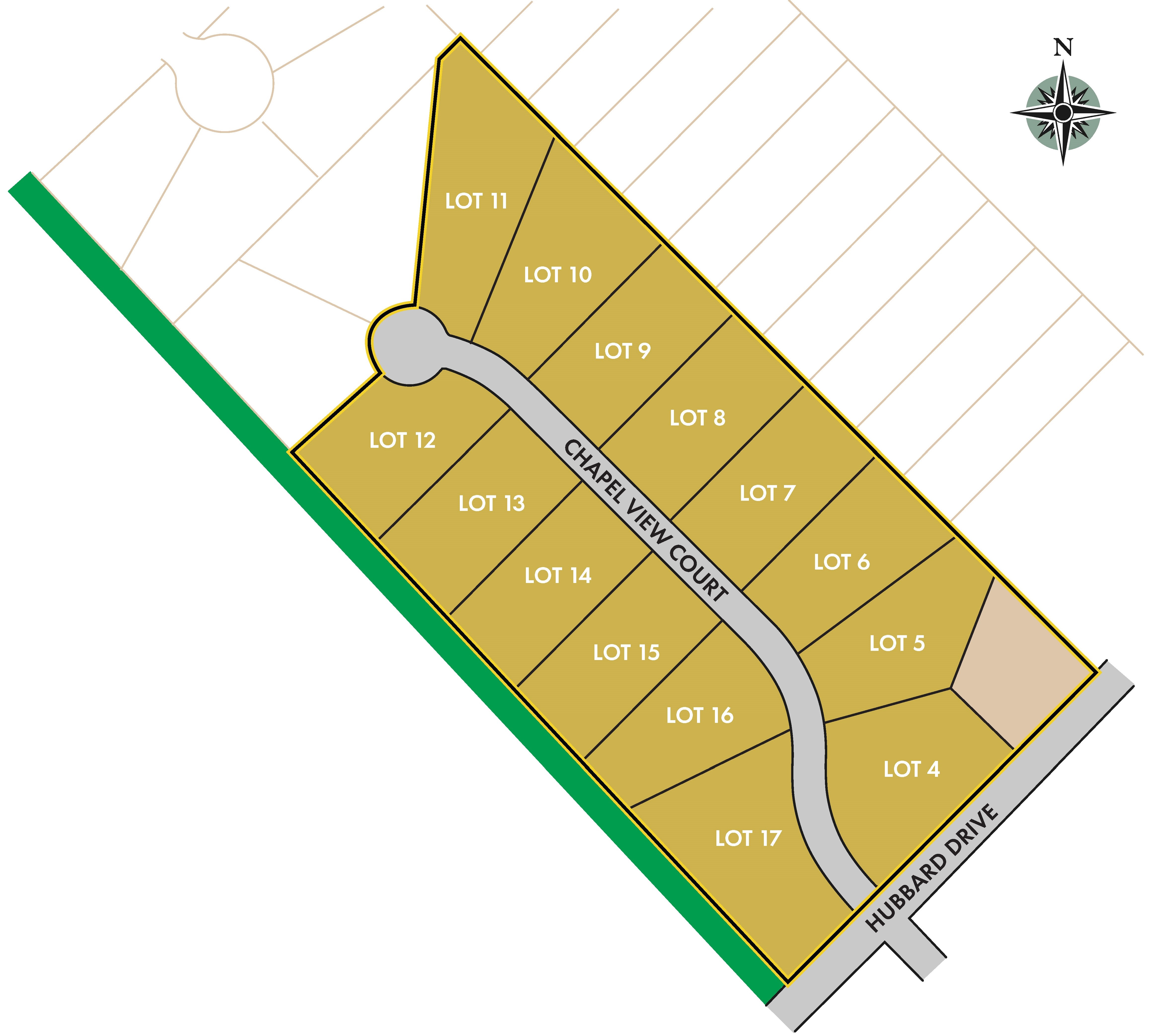 Chapel View site plan