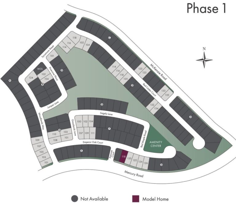 Arcadia Trails site plan