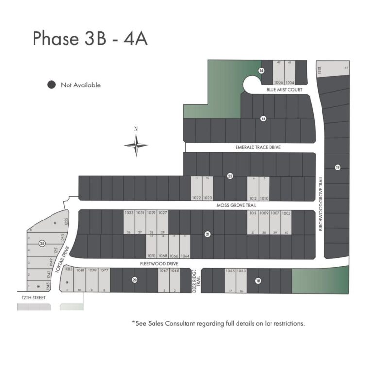 Timberbrook site plan