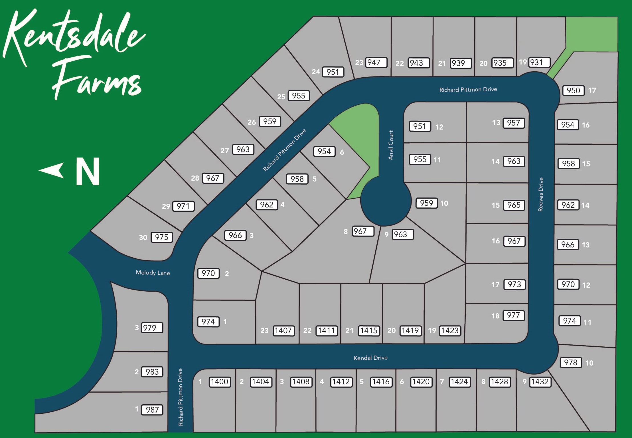 Kentsdale Farms site plan