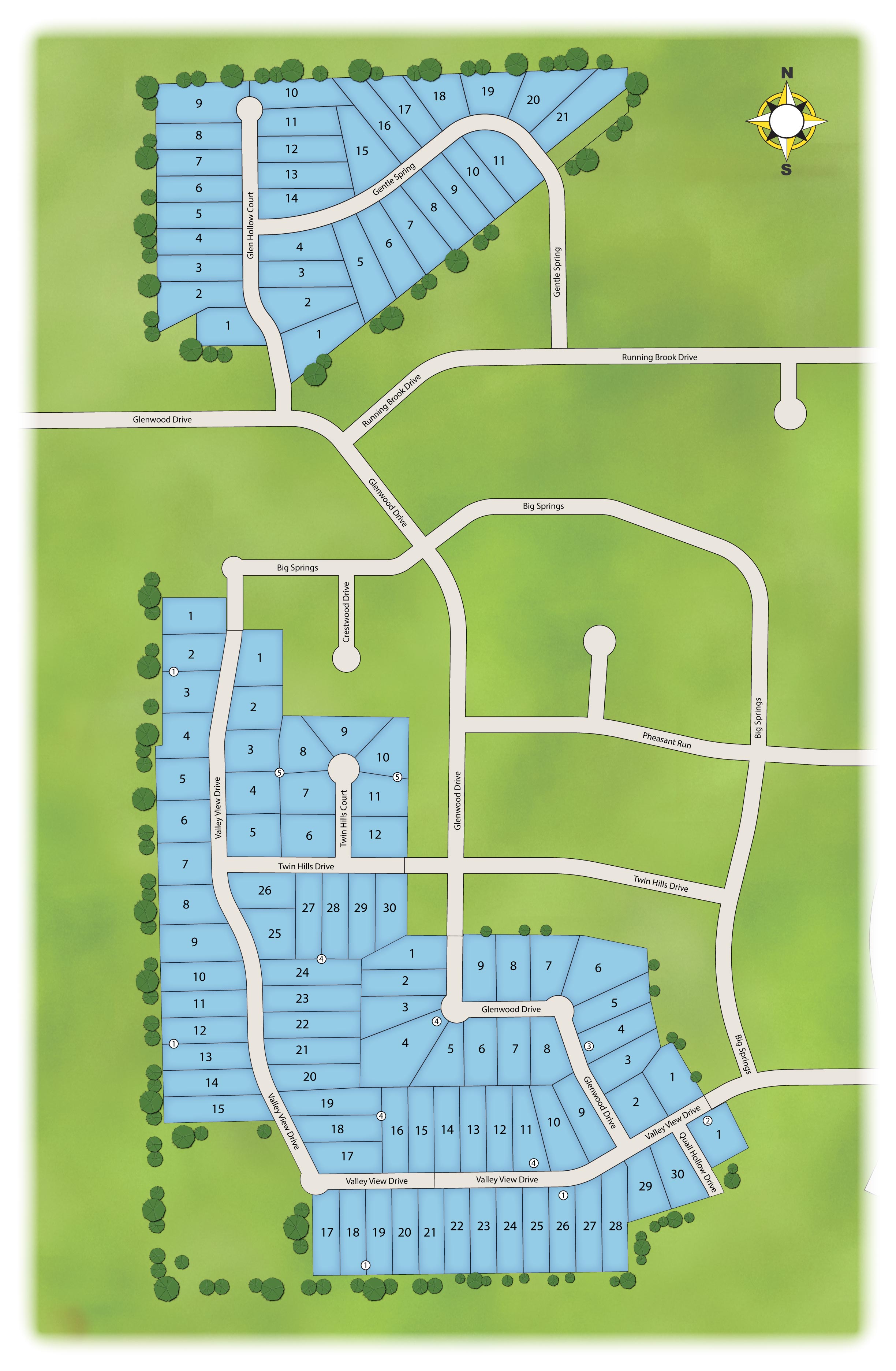 Joshua Meadows site plan