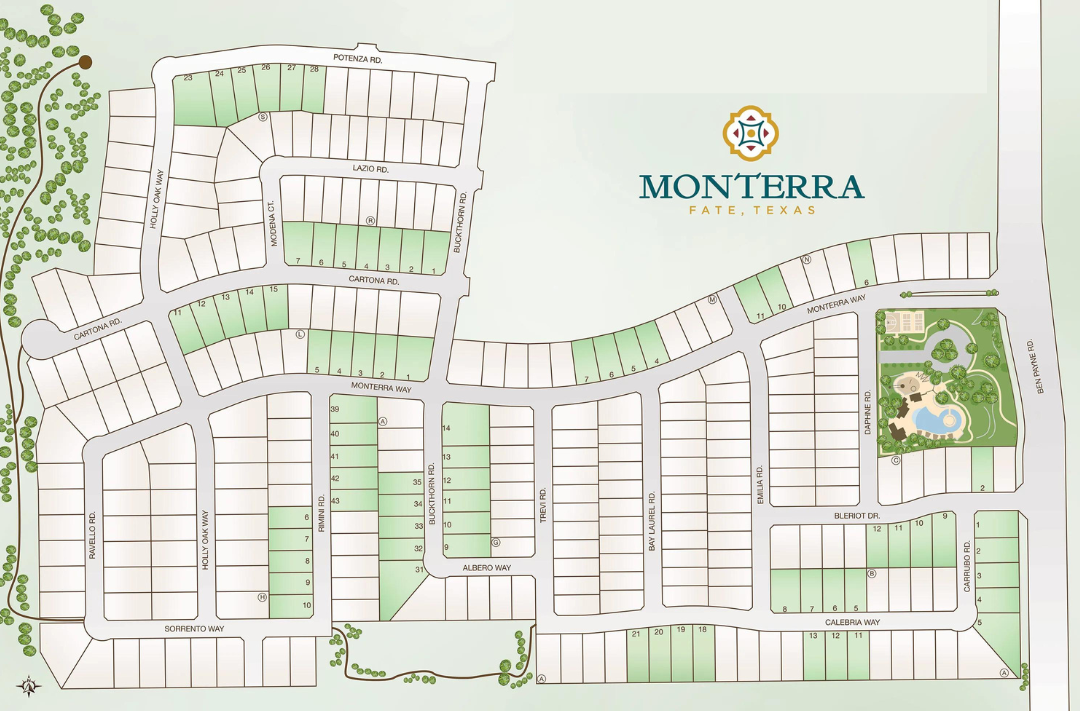 Monterra site plan