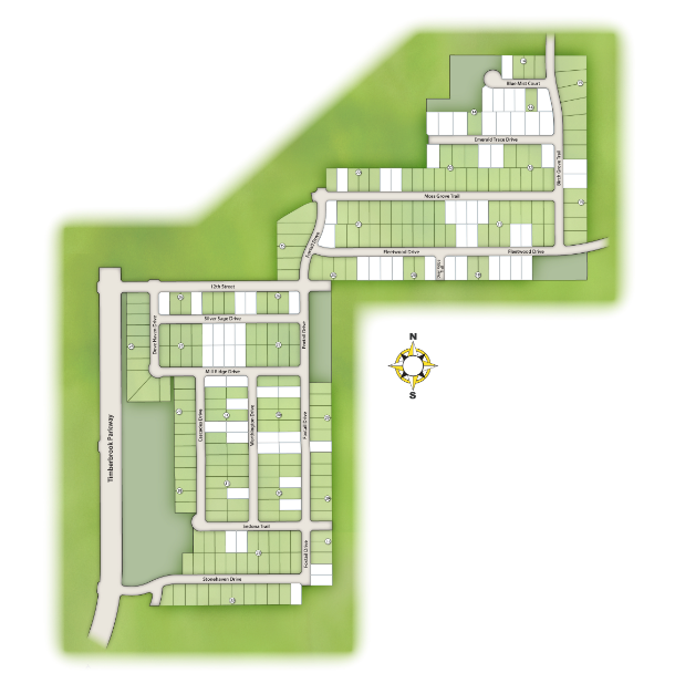 Timberbrook site plan