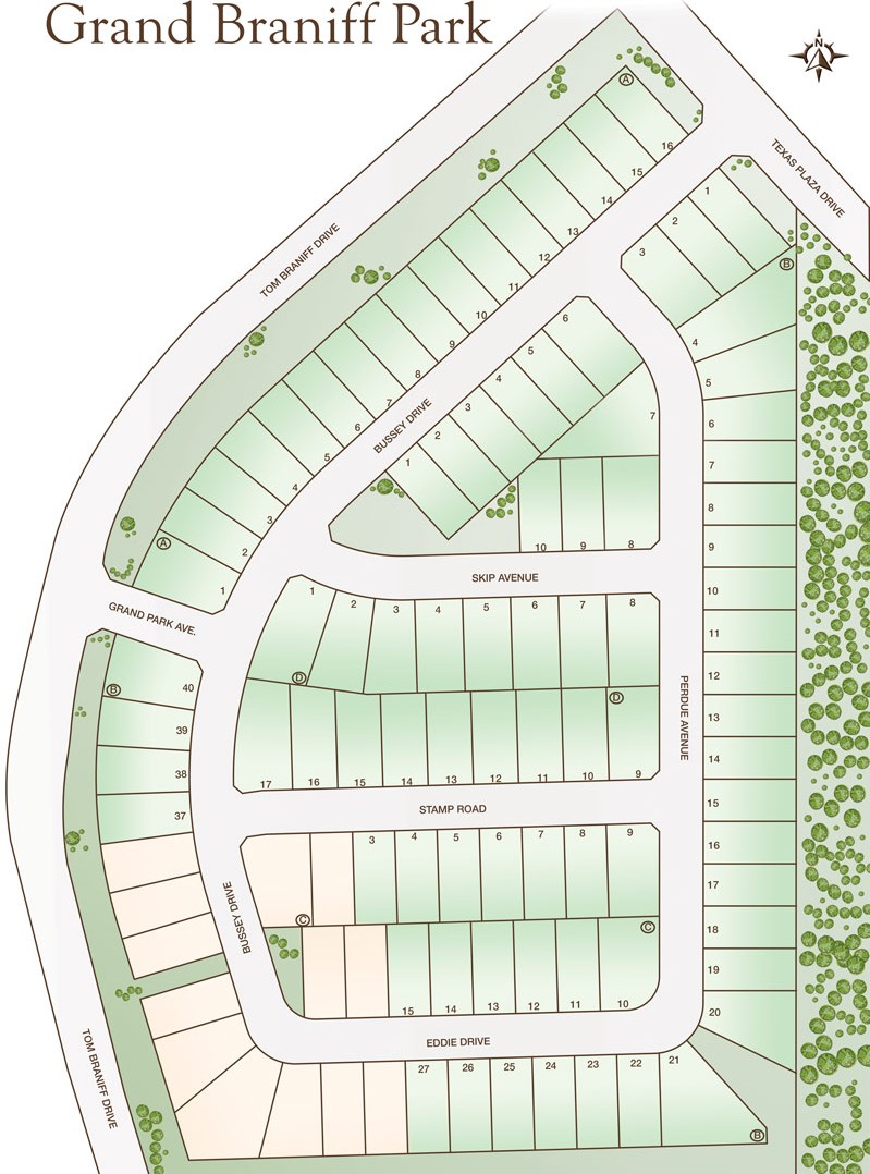 Grand Braniff Park site plan