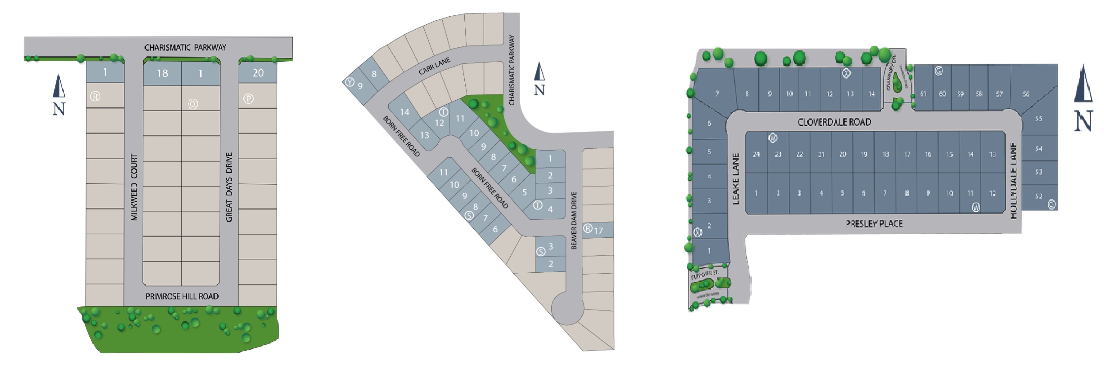 Lexington Frisco site plan