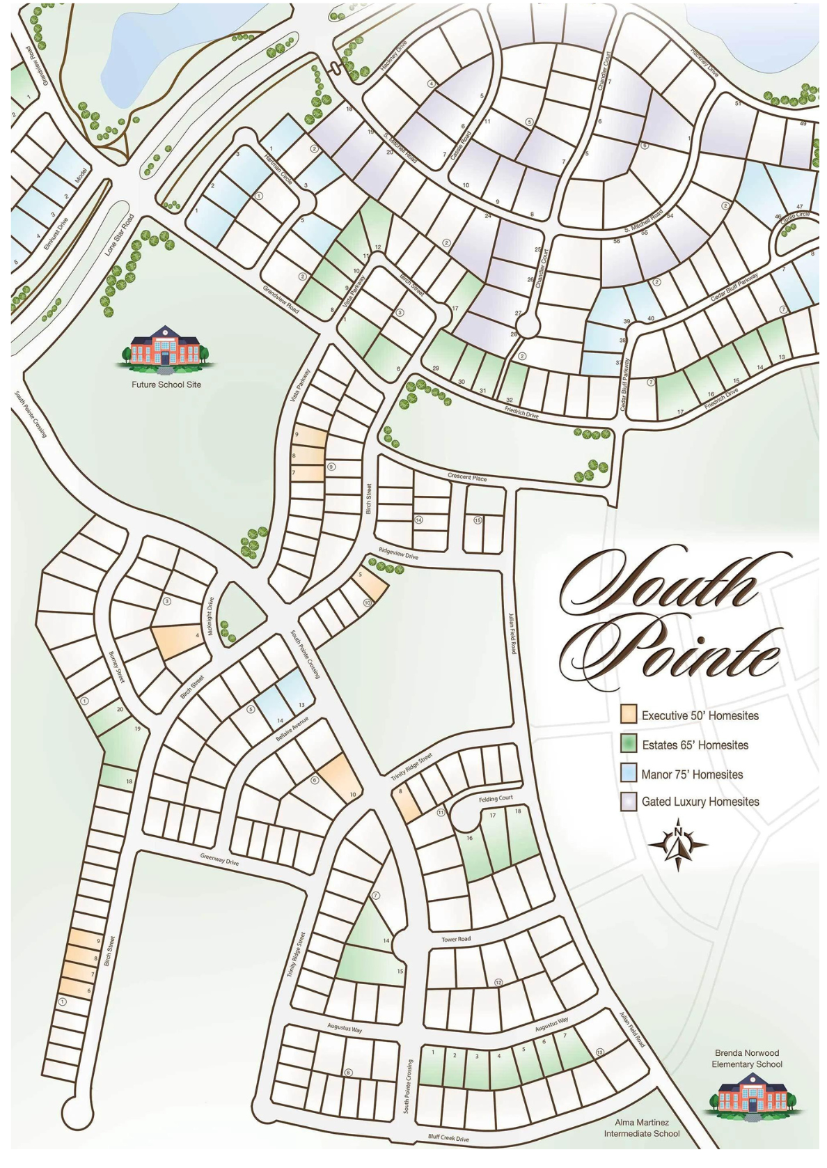 South Pointe site plan