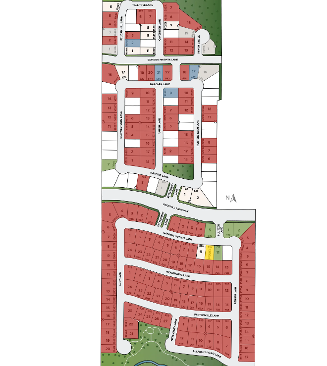 Estates at Rockhill site plan