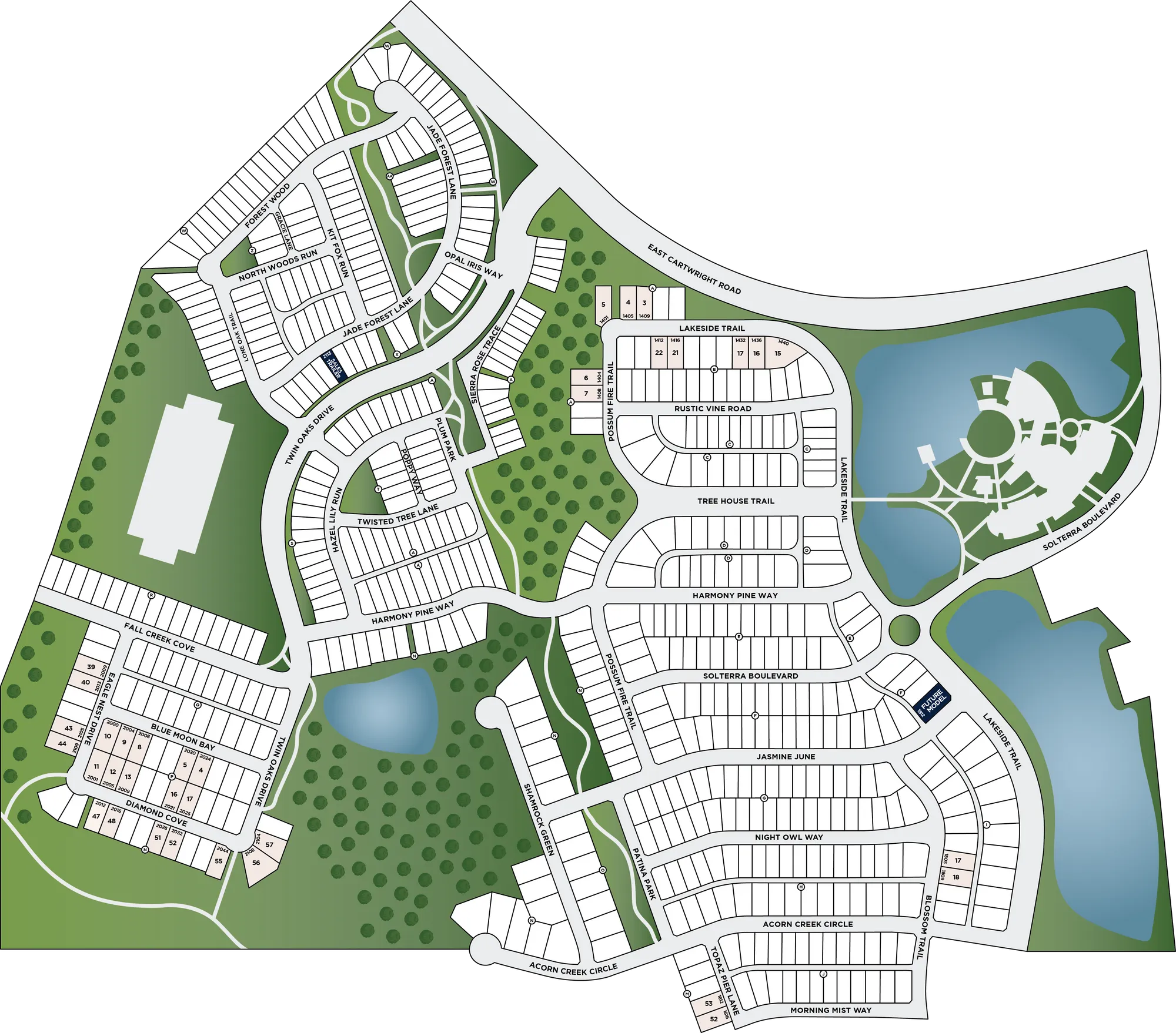 Solterra Texas site plan