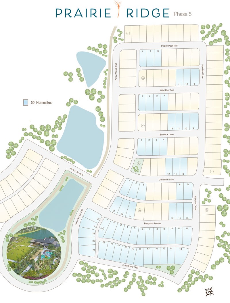 Prairie Ridge site plan
