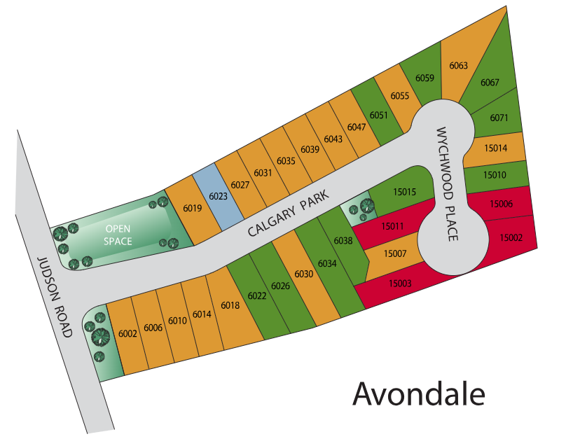 Avondale site plan