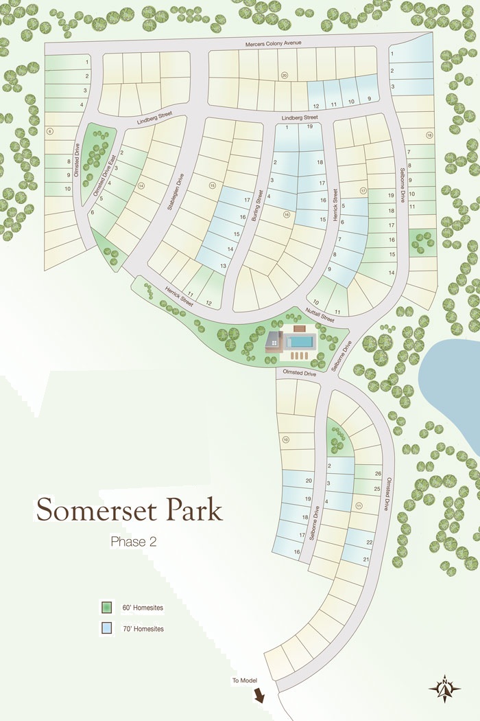 Somerset Park site plan