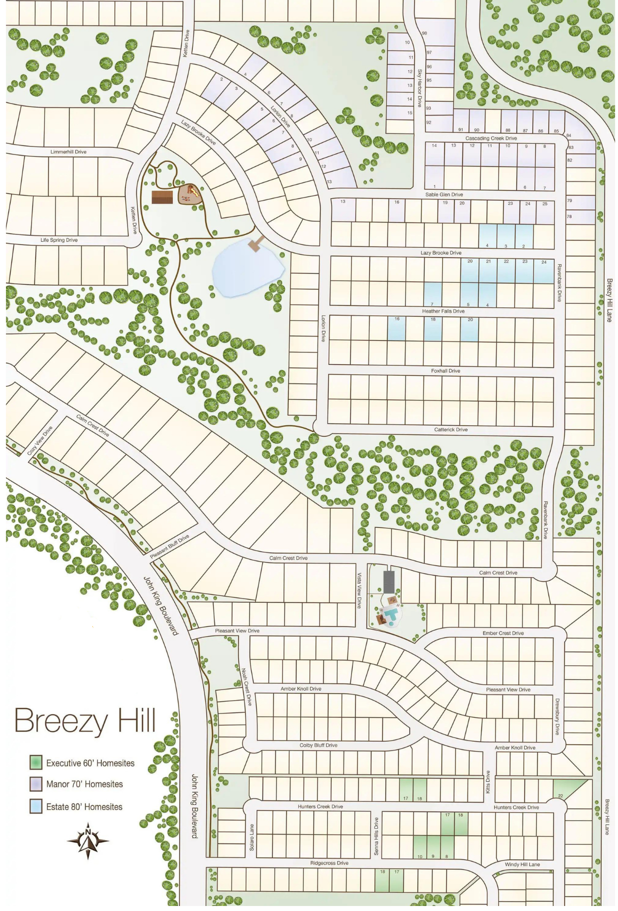 Breezy Hill site plan