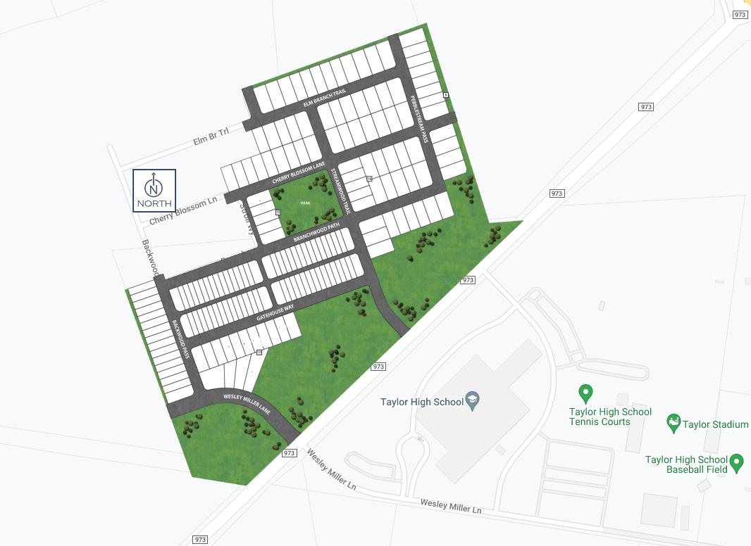 Castlewood site plan