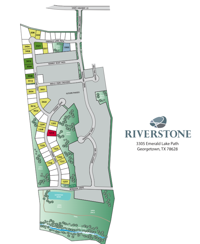 Riverstone site plan