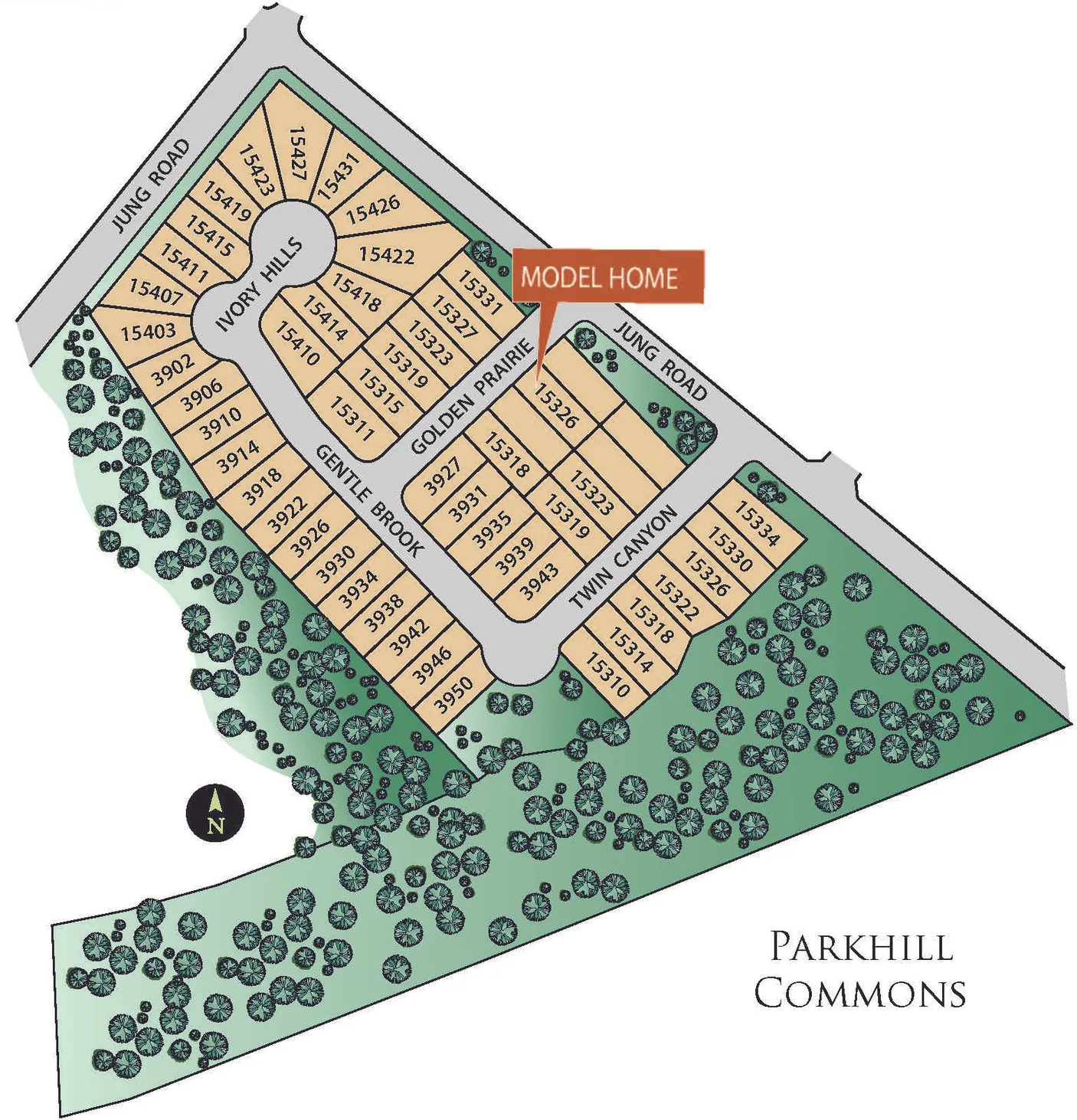 Park Hill Commons site plan
