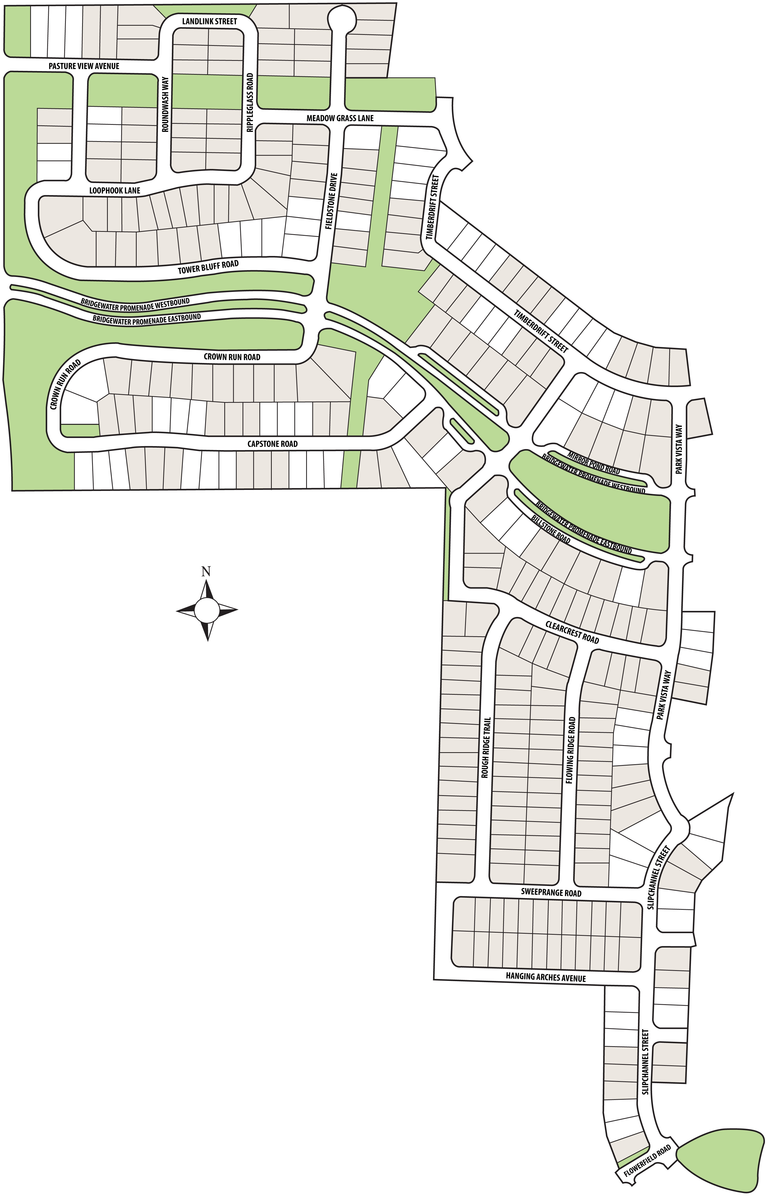 BridgeWater site plan