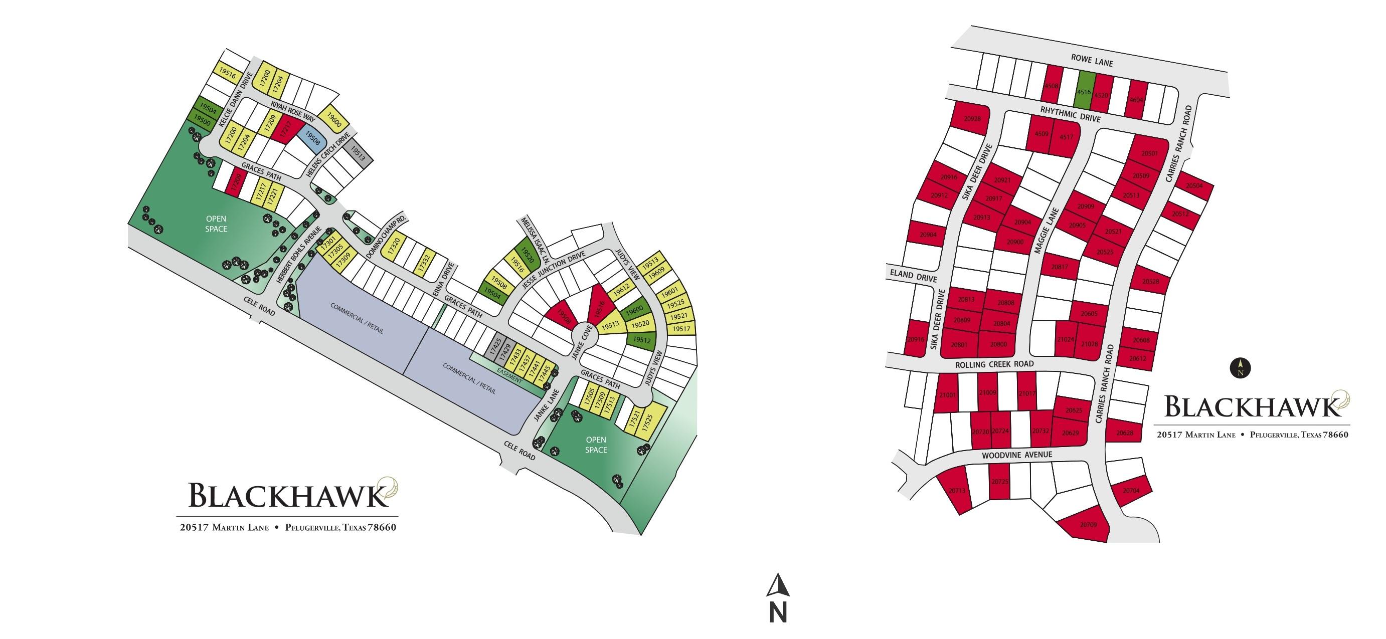Blackhawk site plan