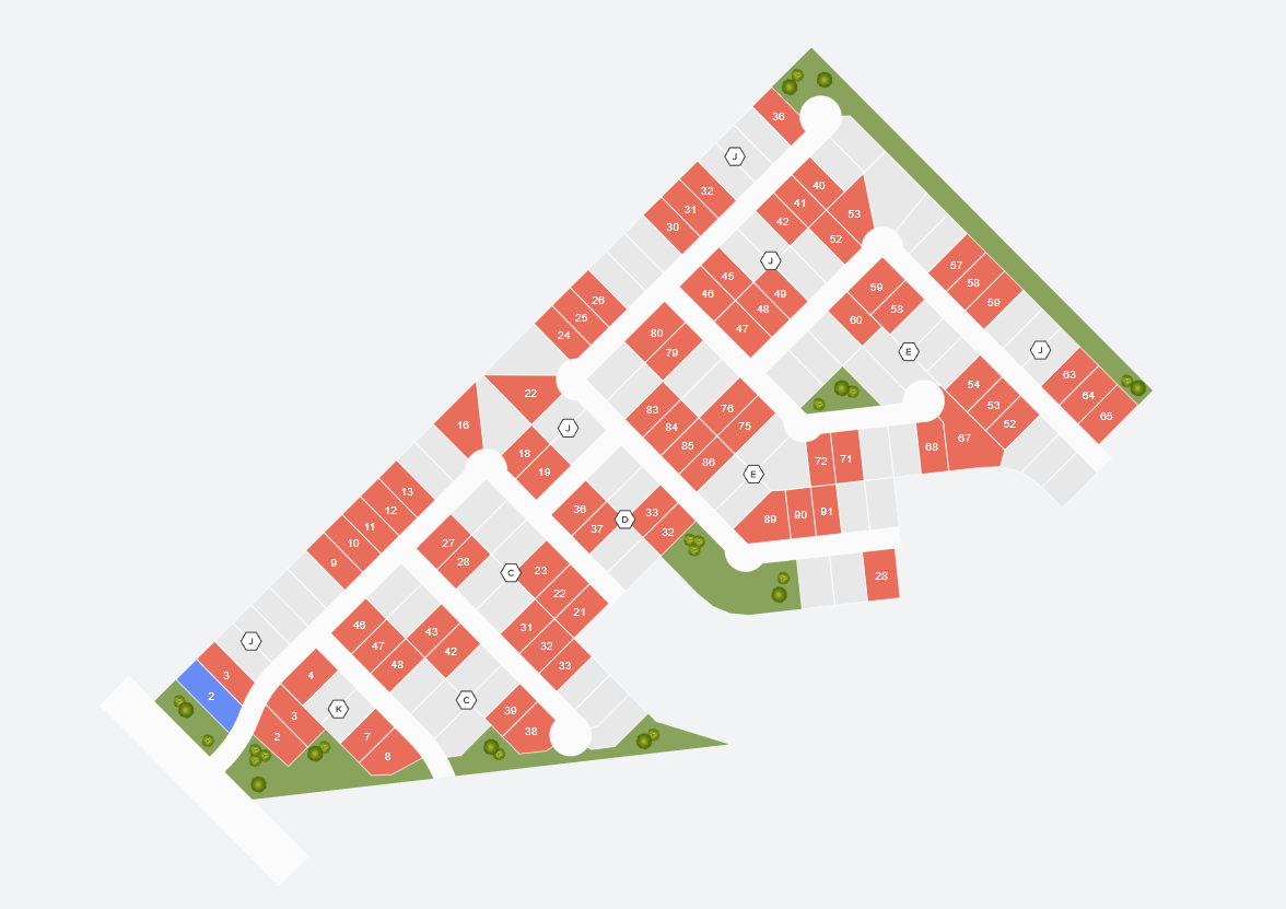 BROOKVILLE ESTATES site plan