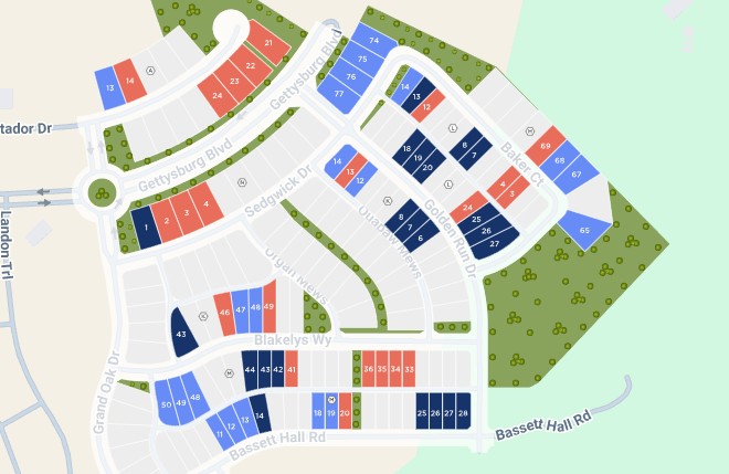 EDGEWATER site plan
