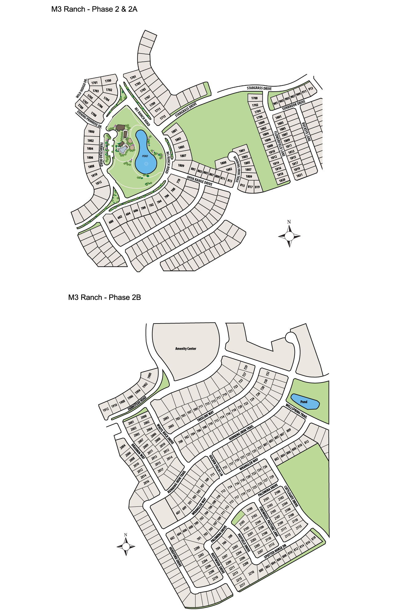 M3 Ranch site plan