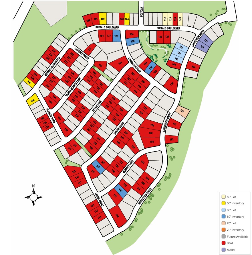 Reunion site plan