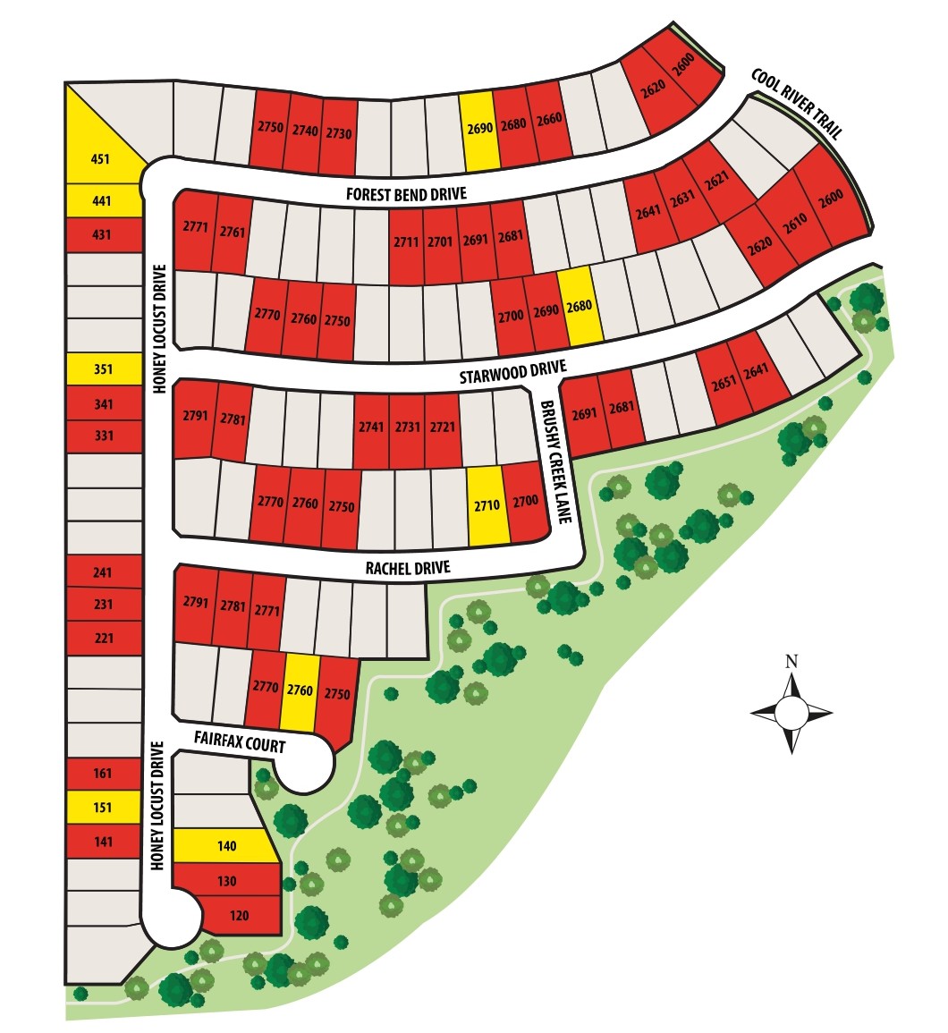 Star Trail site plan