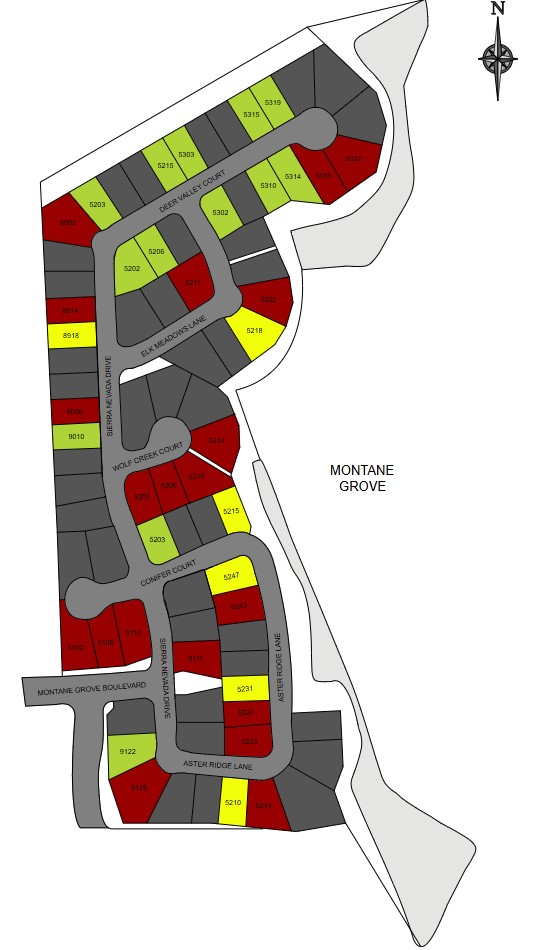 MERIDIANA 70' site plan