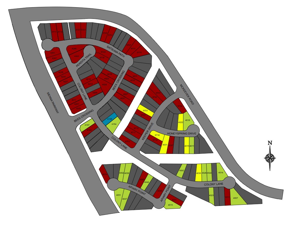 SIENNA 40' site plan