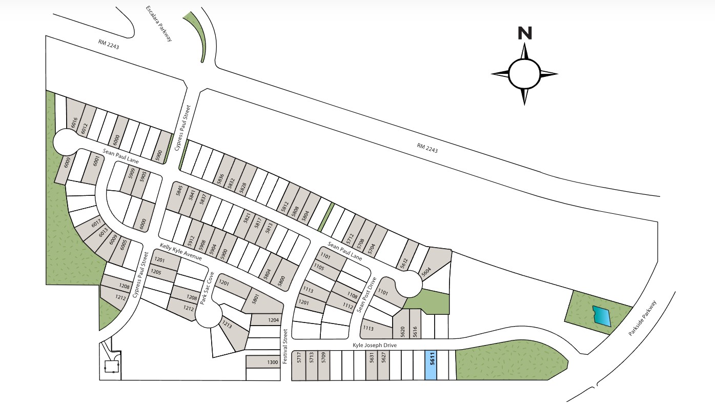 Parkside Peninsula site plan