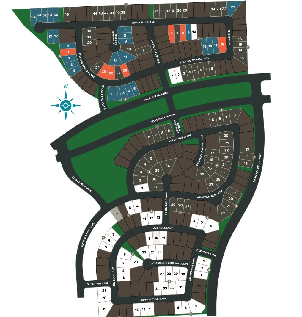 Westland Ranch site plan