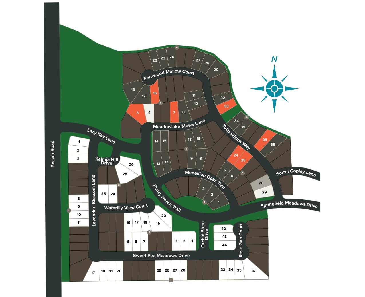 Dellrose site plan