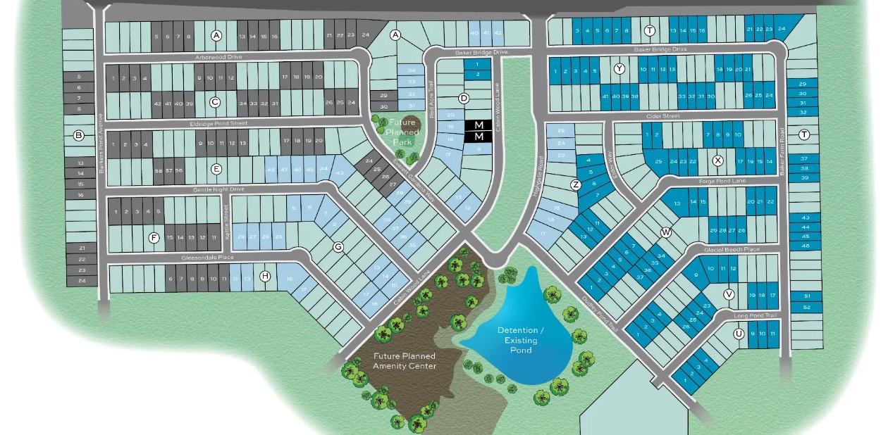 Walden Pond site plan