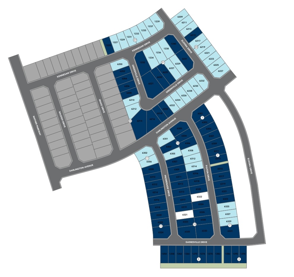Southern Pointe site plan