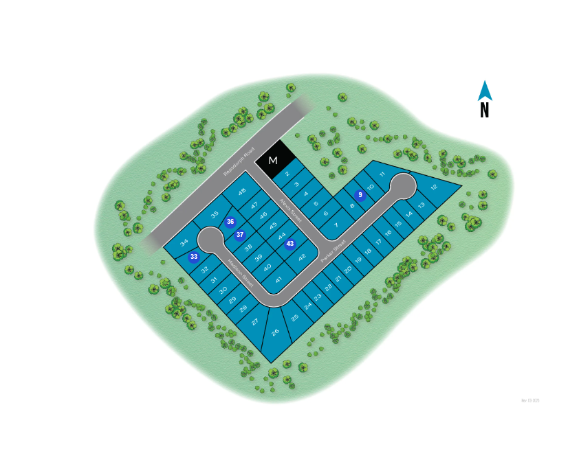 Ellis Cove site plan
