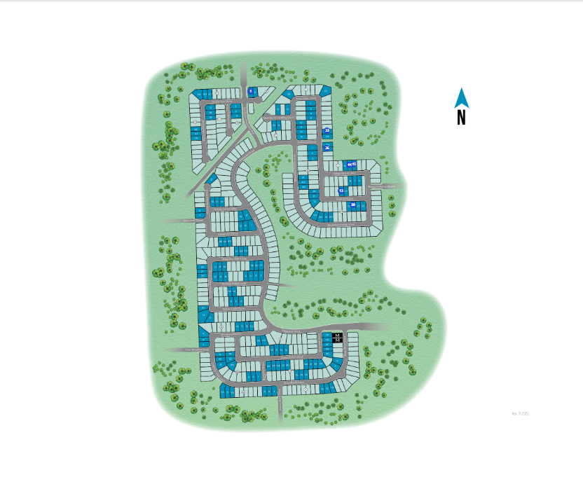 Oakwood Estates site plan