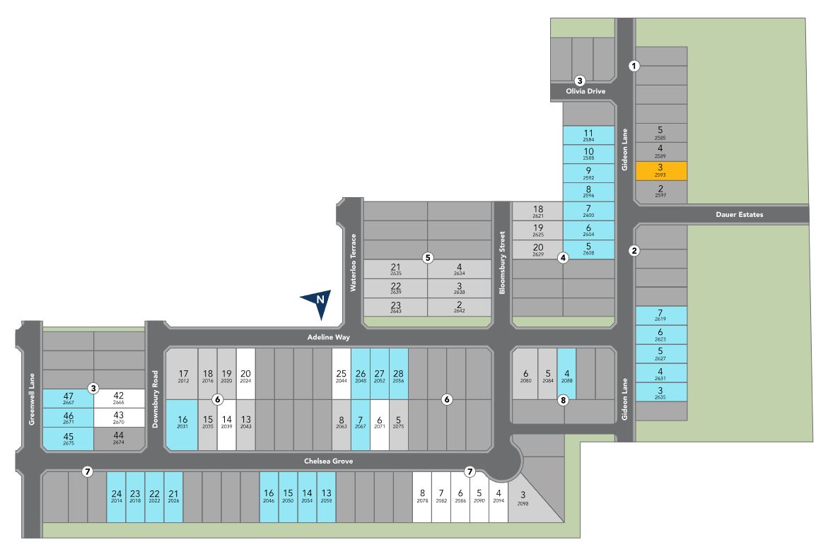 Dauer Ranch site plan
