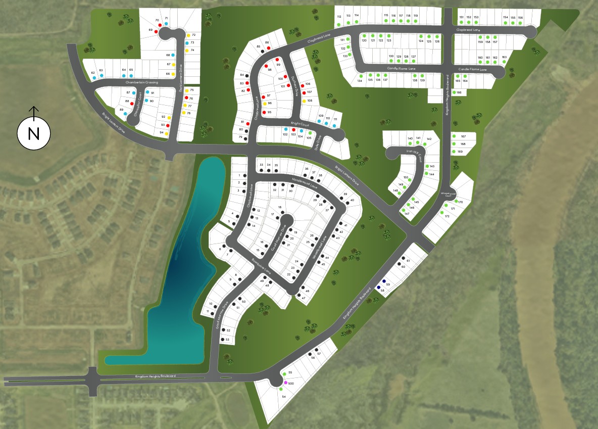 KINGDOM HEIGHTS site plan