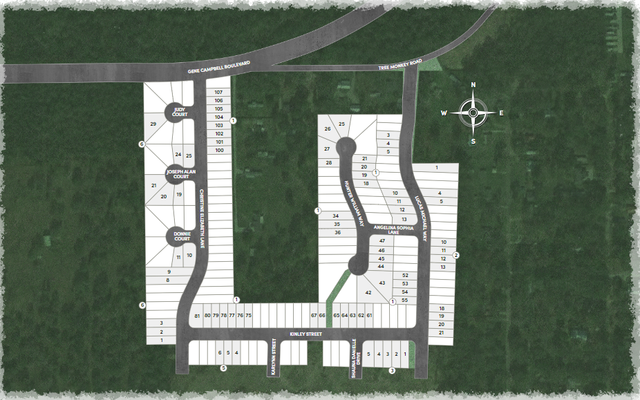 THE LANDING site plan