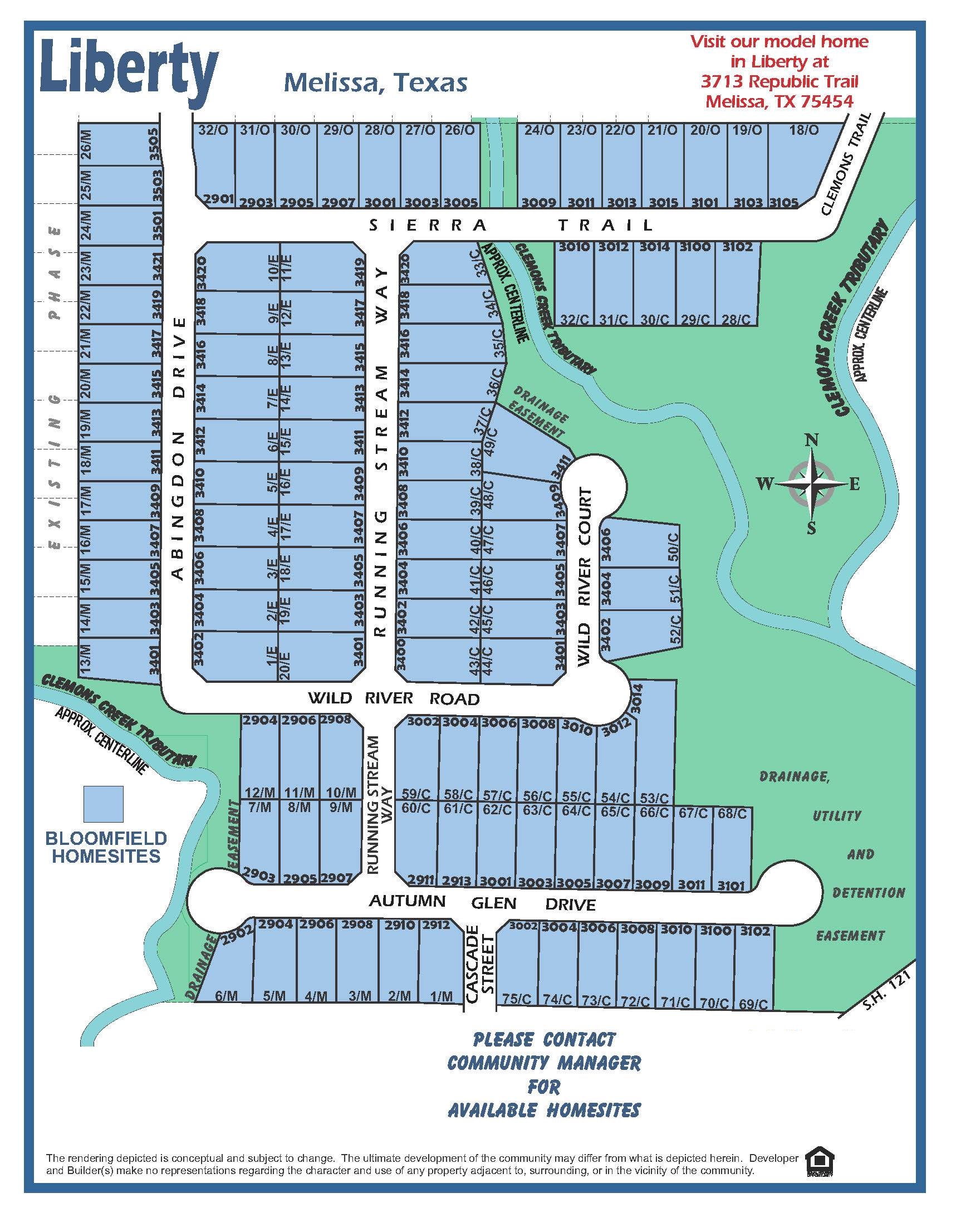Liberty site plan