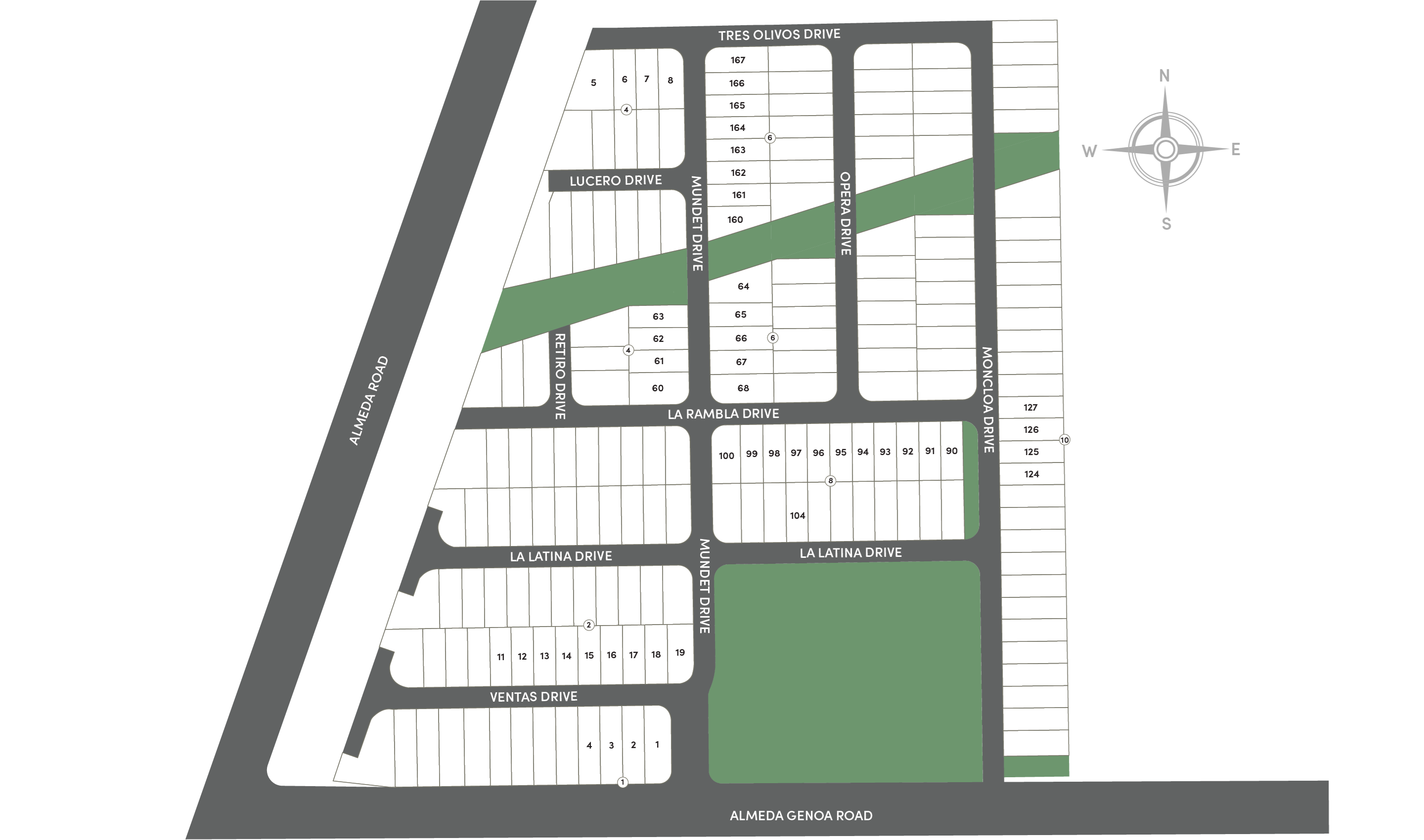 ALICANTE site plan