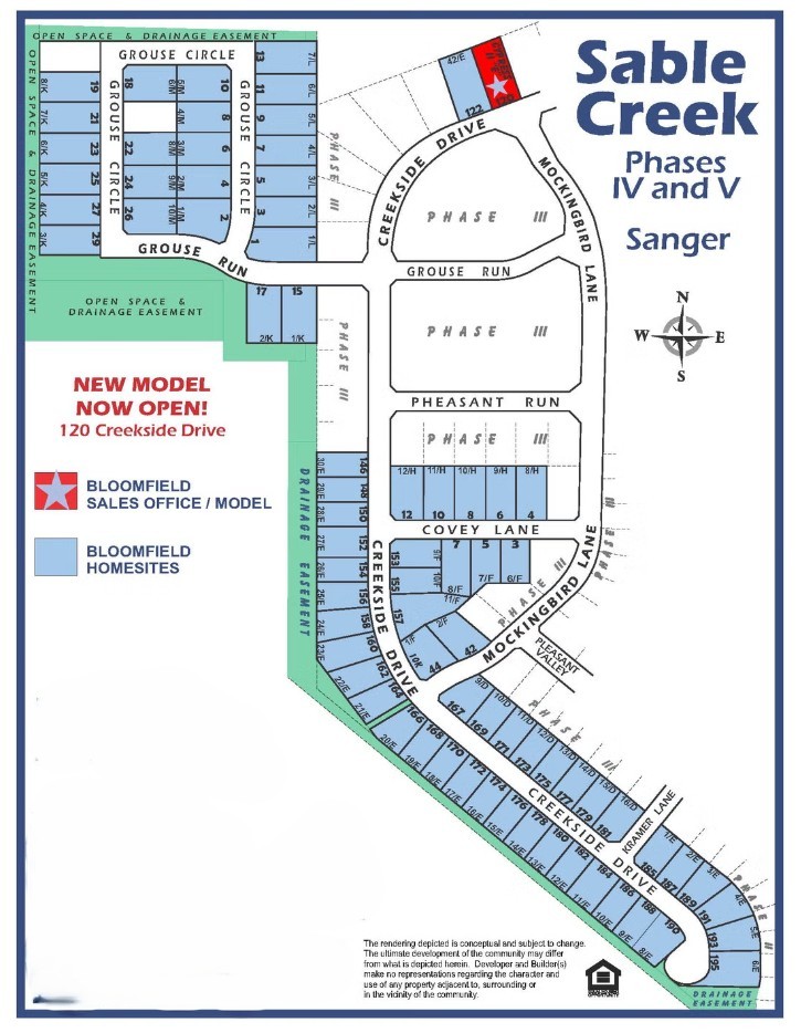 Sable Creek site plan