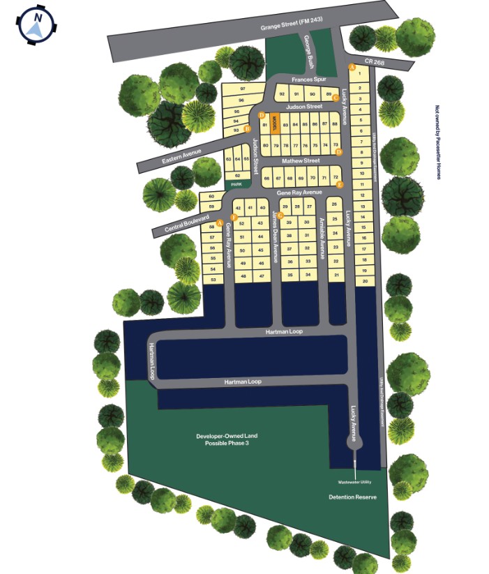 GRANDE ESTATES site plan
